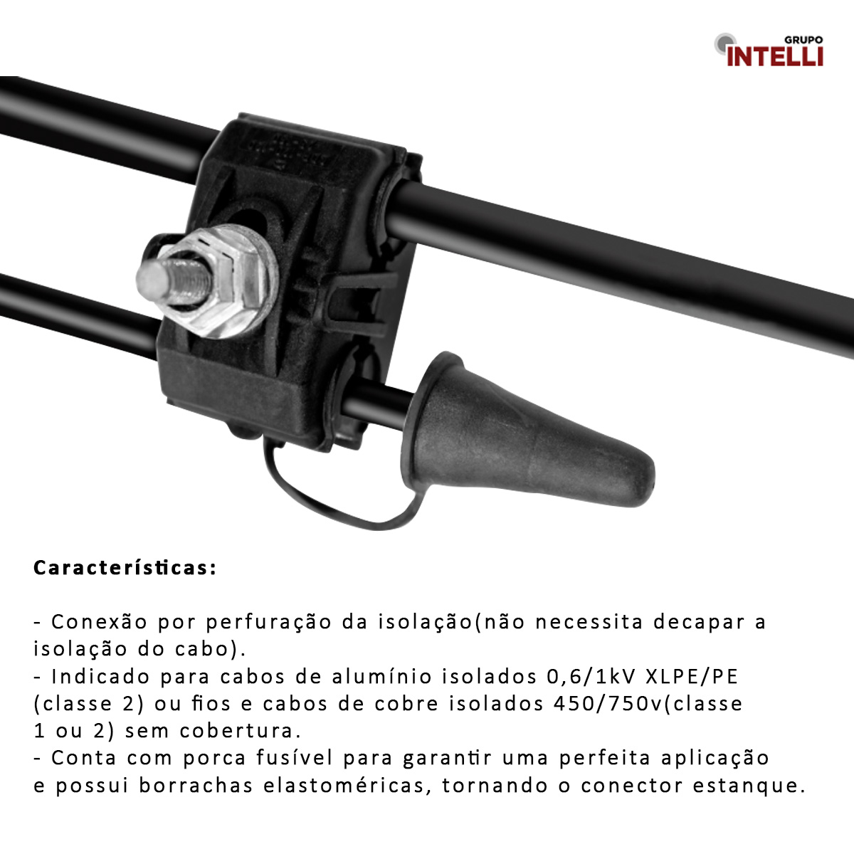 Conector Derivação Polímero Perfurante Principal 50-240Mm Cdp 39851 Intelli