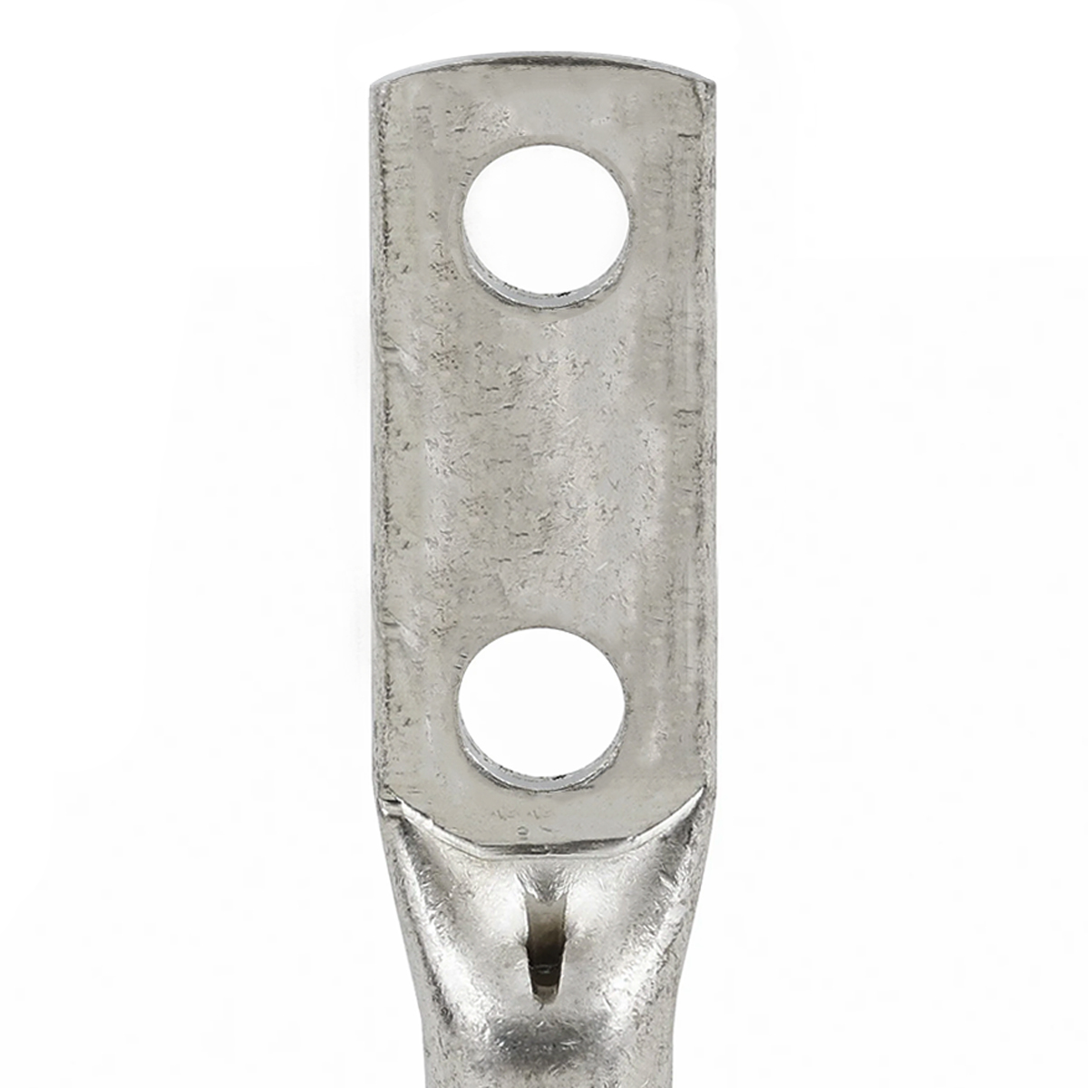 Terminal Compressão 95Mm 2 Furos F=13,8Mm 1/2 Polegadas M12 Cobre Estanhado 1000V - Crimper