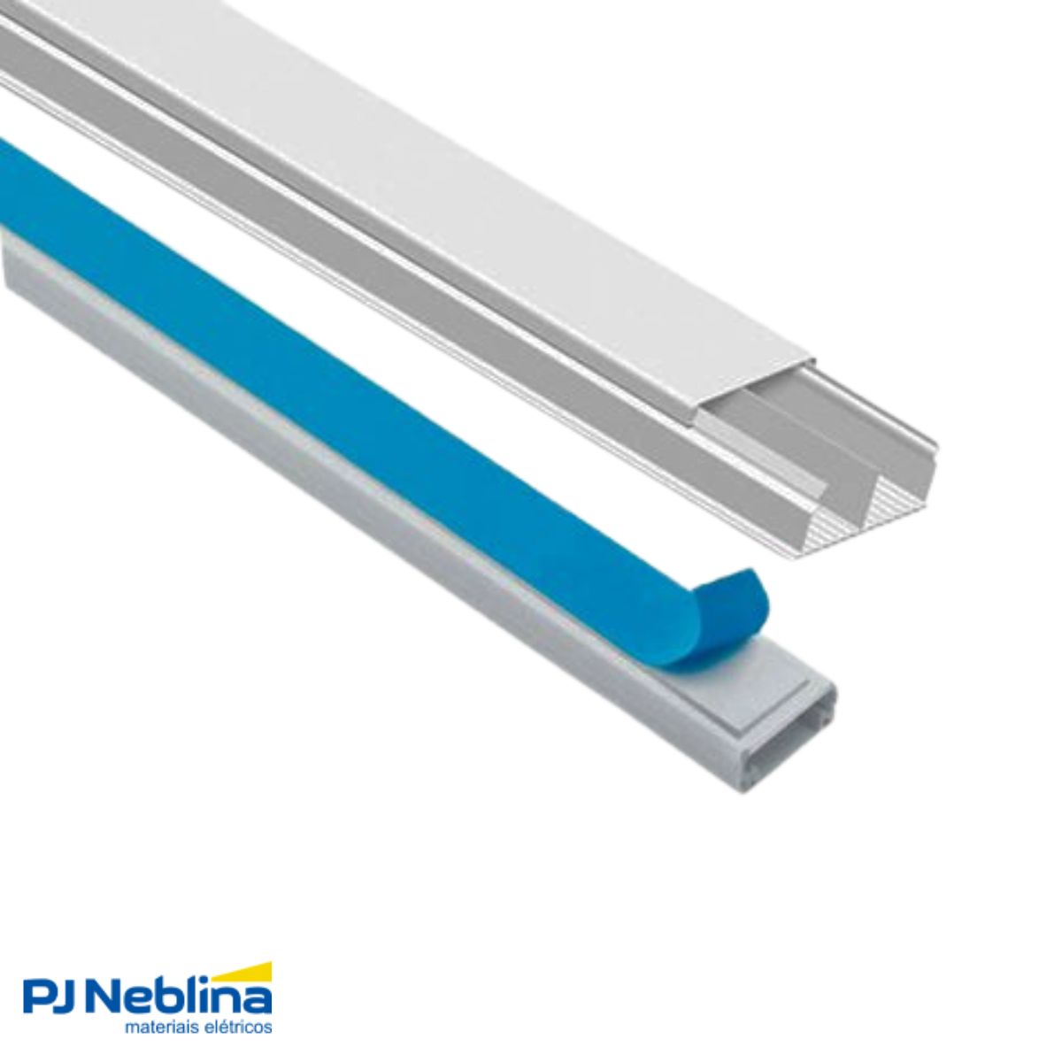 Canaleta Pvc Sistema X 32X16 (Br C/2M) Bc C/Tampa C/Divisória C/Adesivo - Pial