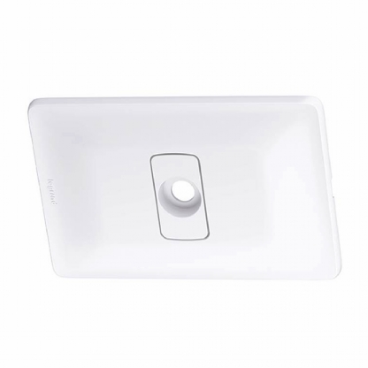 Conjunto Saída De Fio Horizontal 4X2 Zeffia Branco - Pial