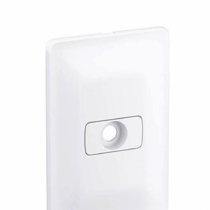 Conjunto Saída De Fio Horizontal 4X2 Zeffia Branco - Pial