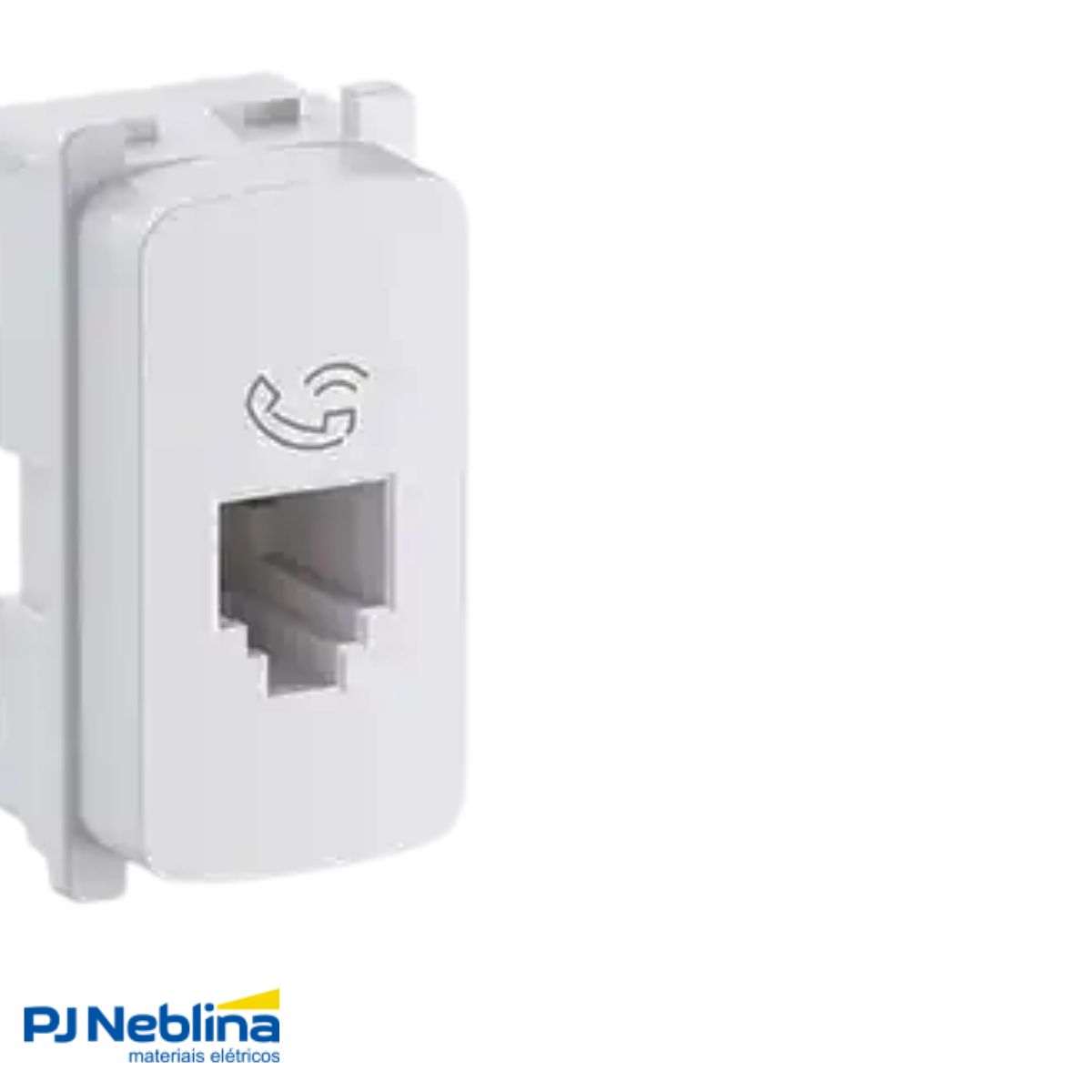 Modulo Tomada Telefone Rj11 (2 Fios) 1 Mod Bc Zeffia