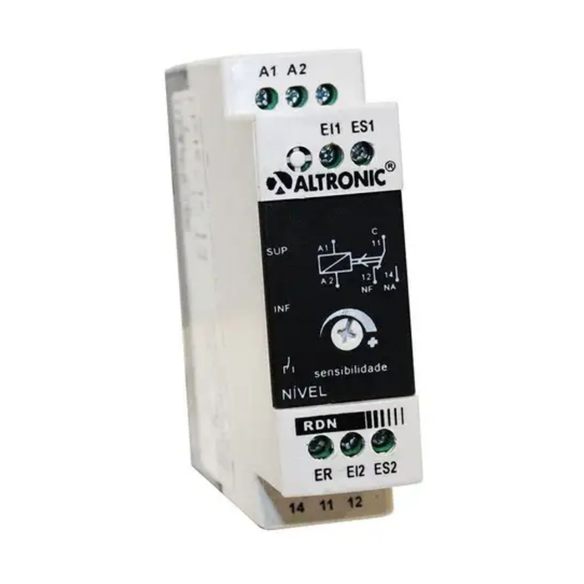 Relé Controle Monitoramento Nível 1Rev (Spdt) 5A 220V C/Caixa Mm E Sinalização - Altronic