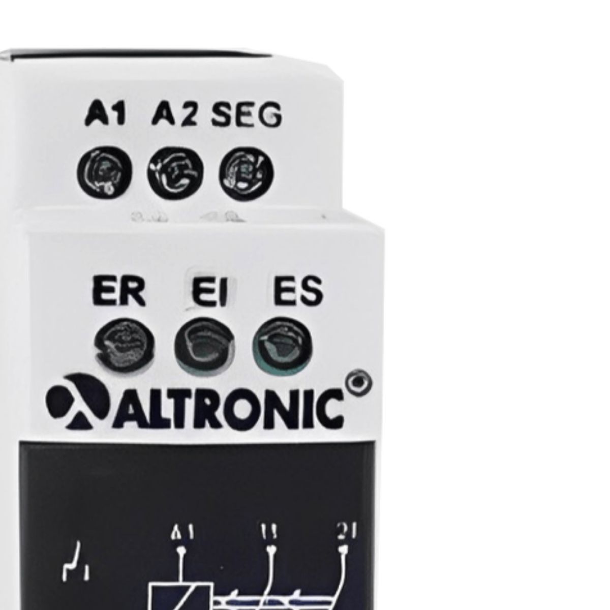 Relé Controle Monitoramento Nível 1Rev (Spdt) 5A 220V C/Caixa Mm E Sinalização - Altronic