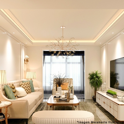 Lâmpada Led Par20 6W Bivolt E27 Ambar - Luminatti