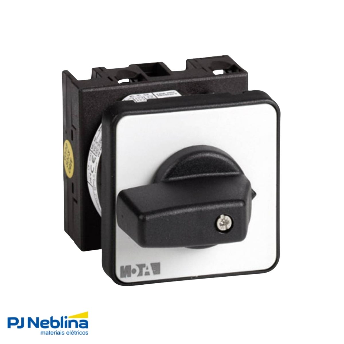 Chave Rotativa Reversora 2 Polos 20A 690V 2 Pos 90G Pt Topo - Moeller