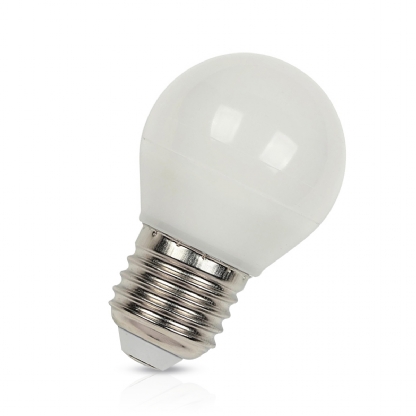 Lâmpada Led Bolinha G45 6W Bivolt E27 2700K Luz Amarela 500Lm LM168 - Luminatti