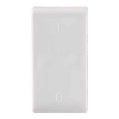 Módulo Interruptor Bipolar Simples 10A Liz Lux2 Giz Tablet Lizflex Plastibox Branco - Tramontina