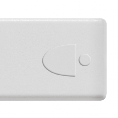 Módulo Pulsador Campainha 10A Liz Lux2 Giz Tablet Lizflex Plastibox Branco - Tramontina