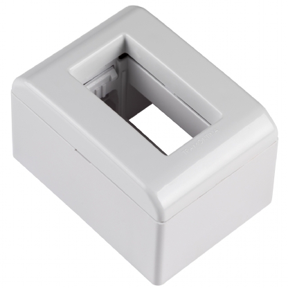 Caixa Sobrepor Lizflex Para 1 Módulo Branco - Tramontina