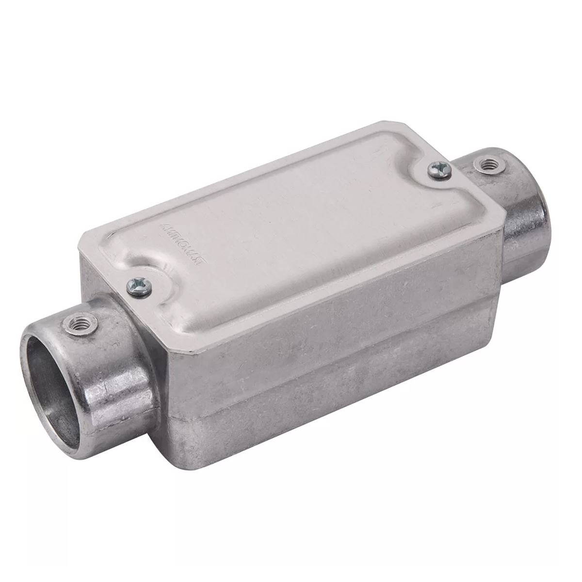 Condulete Alumínio Fixo Tipo C 3 Polegadas Sem Rosca Sem Pintura Com Tampa Sem Vedação - Tramontina