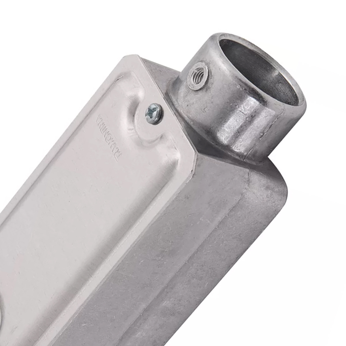 Condulete Alumínio Fixo Tipo C 3 Polegadas Sem Rosca Sem Pintura Com Tampa Sem Vedação - Tramontina