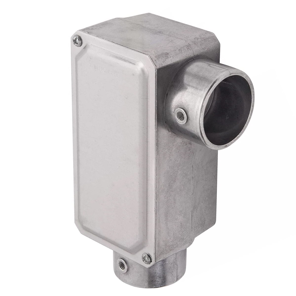 Condulete Alumínio Fixo Tipo Ll 3 Polegadas Sem Rosca Sem Pintura Com Tampa - Tramontina