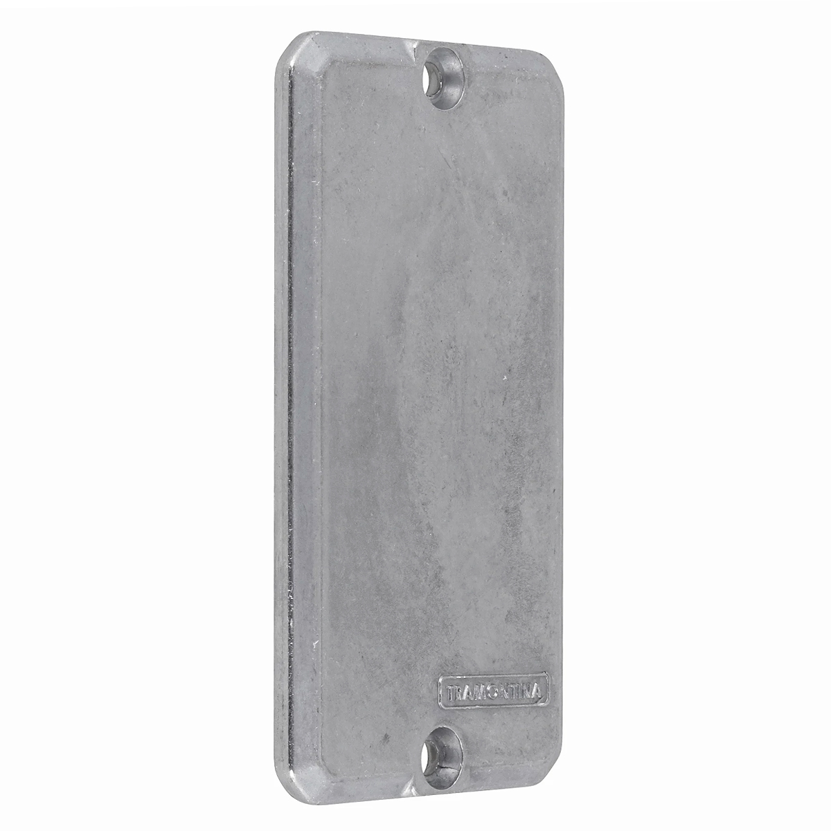 Tampa Alumínio Para Condulete Reto 1 Polegada Sem Pintura Cega Sem Vedação - Tramontina