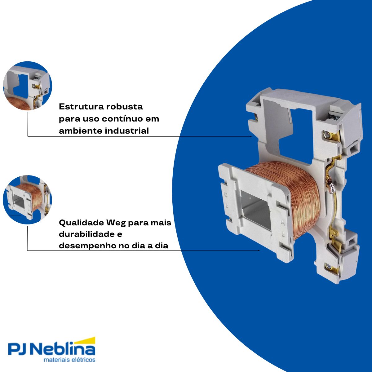 Bobina P/Contator Cwm9 A Cwm25 Cawm4 110V 60Hz - Weg