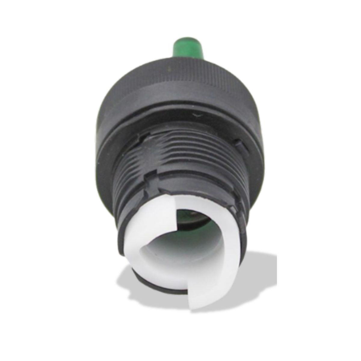 Frontal Comutador Knob Curto Iluminado 2 Posição Fixa 90G 22Mm Plástico Verde - Weg