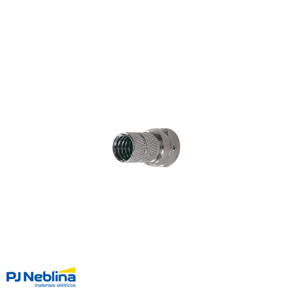 Cartela Conector P/Cabo Coaxial Rg 06 Rosca - Sfixa