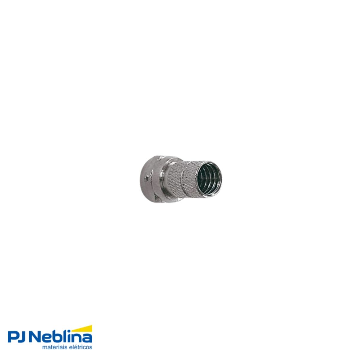 Cartela Conector P/Cabo Coaxial Rg 06 Rosca - Sfixa