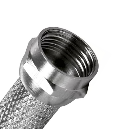 Cartela Conector Para Cabo Coaxial Rg 59 Rosca 2 Unidades - Sfixa - Sfixa