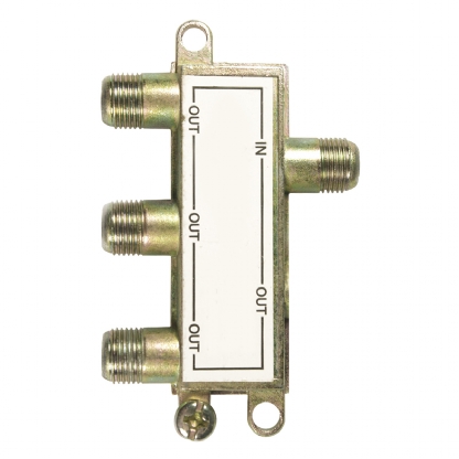 Cartela Divisor De Antena 3 Saídas/1 Entrada 5-900mHz Com 1 Unidade - Sfixa - Sfixa