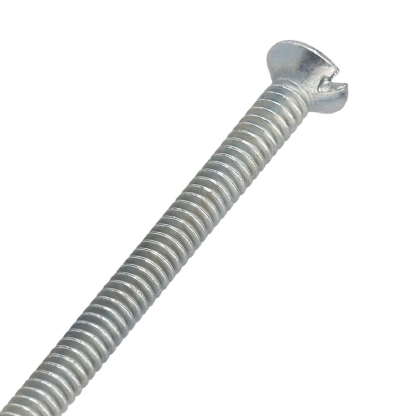 Cartela Parafuso Caixinha Luz Zincado 9/64x2 Polegadas 6 Unidades - Sfixa - Sfixa