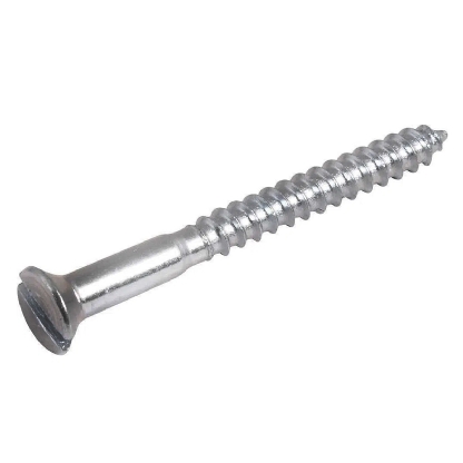 Cartela Parafuso Madeira Para Bucha N.08 4,5x50 6 Unidades - Sfixa - Sfixa