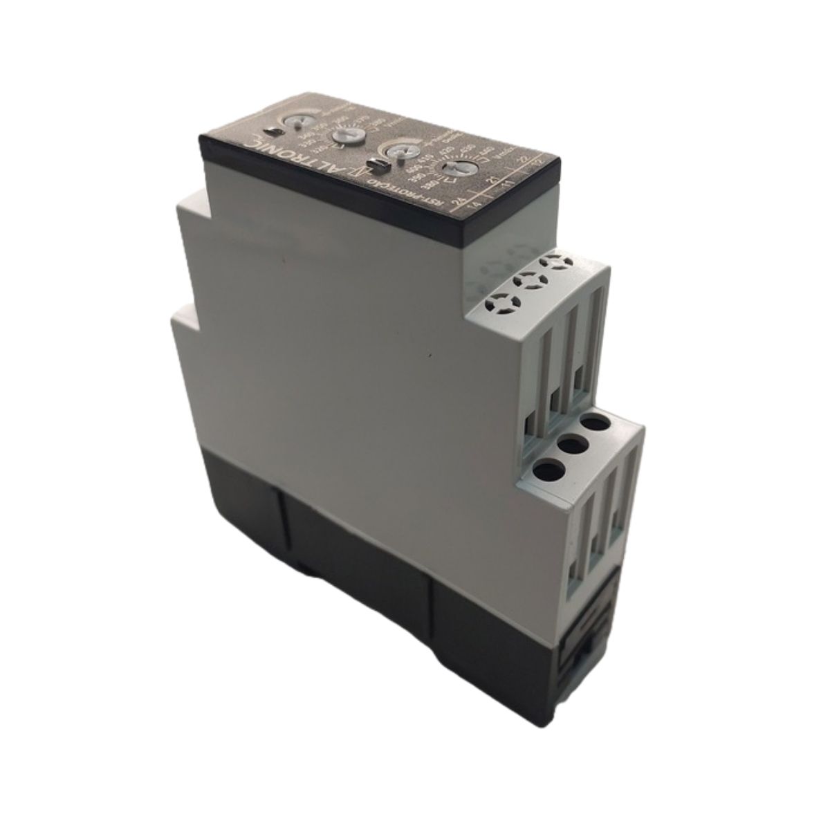 Relé Supervisão Trifásico Falta Seq Fase-Min/Max Tensão S/Neutro Retardo Ajustável 380V 1Rev (Spdt) - Altronic