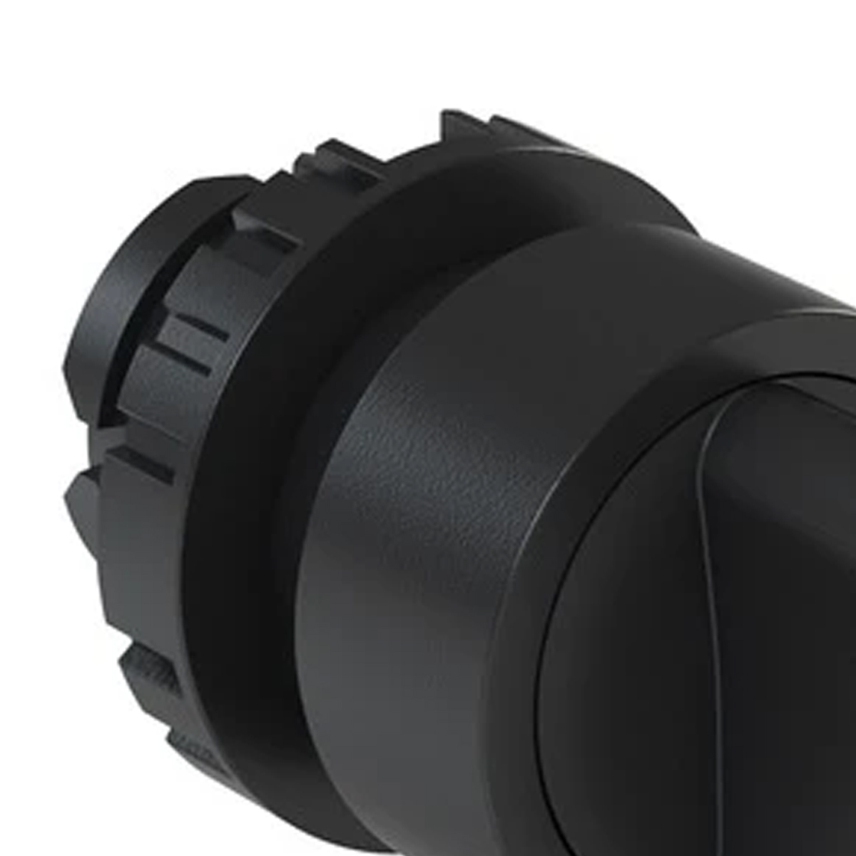 Comutador 45 Graus 3 Pos Fixa 2Na Furação 22Mm Preto Knob Curto Liga/Desliga IP66 Weg