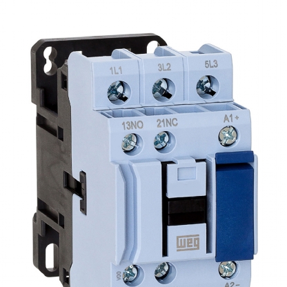 Contator Potência Tripolar 18A 220V 1Na+1Nf 50/60Hz CWB18-11-30D23 - WEG