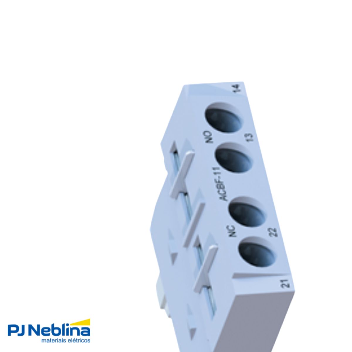 Bloco Contato Lateral 2Nf P/ Mpw18/40 Versão Azul - Weg