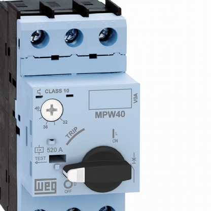 Disjuntor Motor Tripolar 2,5-4A 100Ka 380/440V MPW40-3-U004 - WEG
