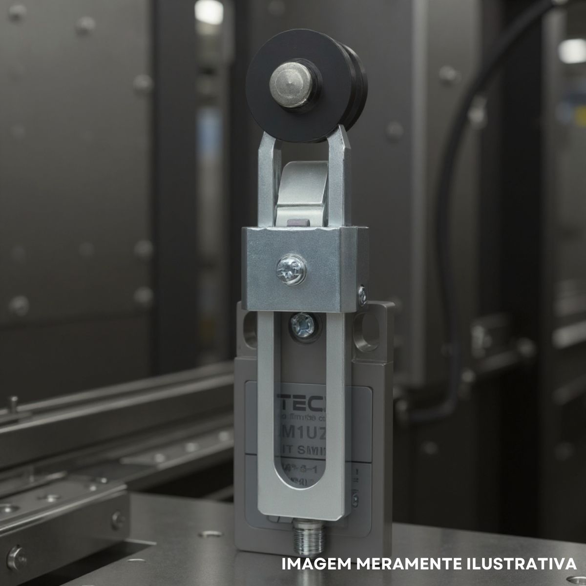 Chave Fim De Curso Metal 1 Ent Al Rold Comp Va - Steck