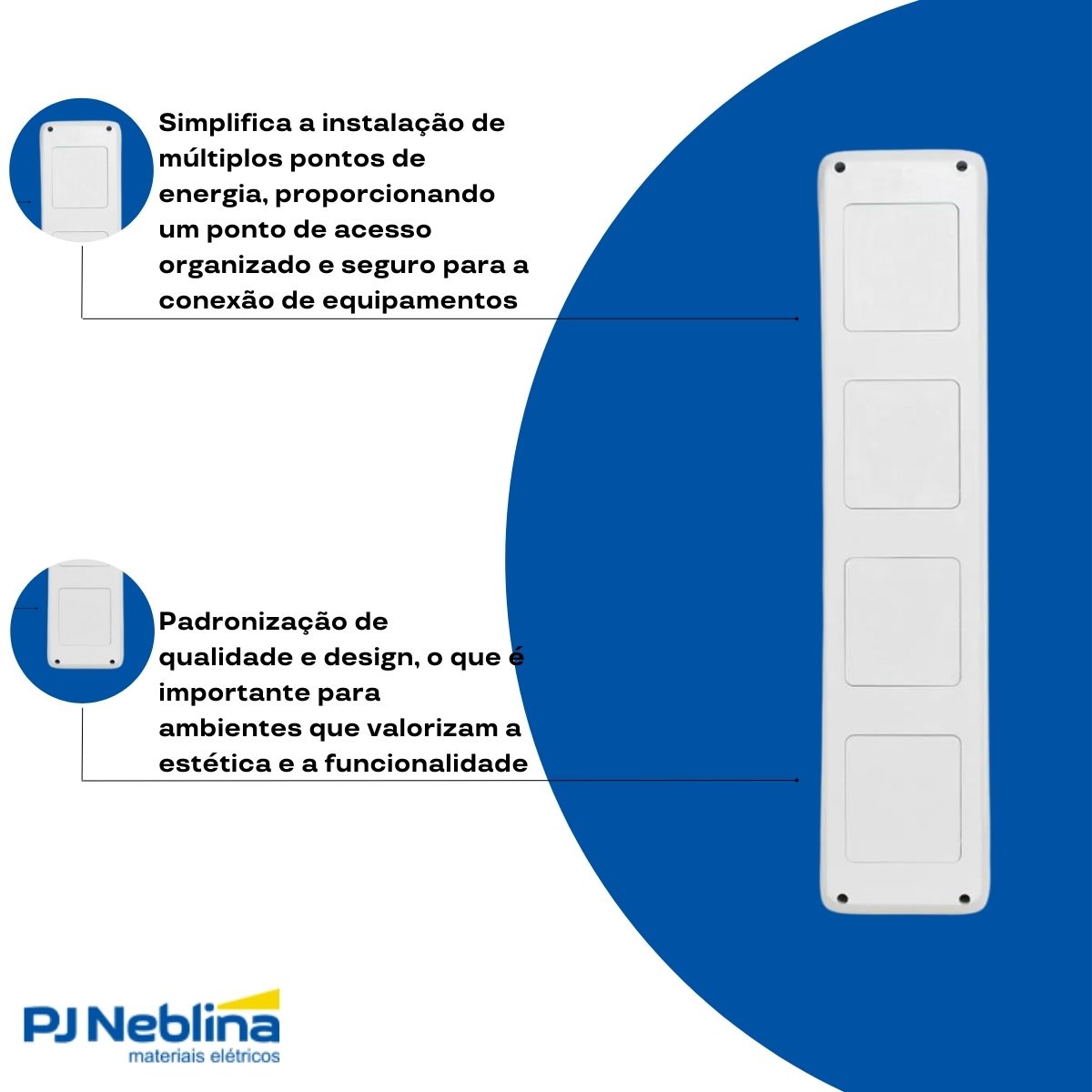 Quadro Interface Quasar 4 Tom - Steck