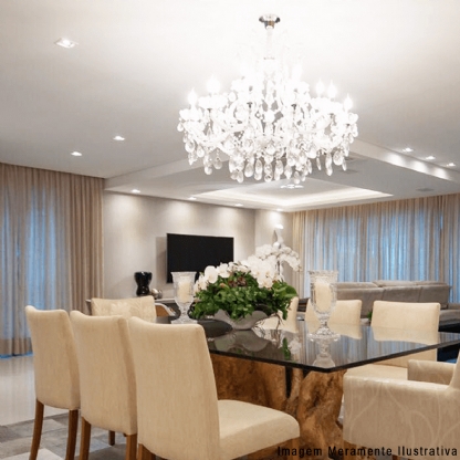 Lâmpada Led Filamento Vela 3W Bivolt E27 2700K Luz Amarela - Ourolux