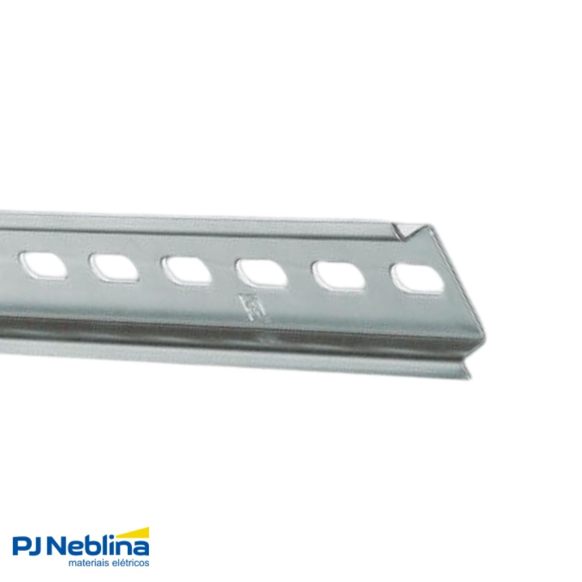 Trilho Fixacao Din Perfurado Ts-35 2000mm Aco Galv Eletr