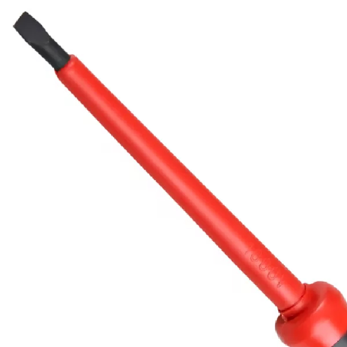 Chave Fenda Simples Isolada 1000V 3/16x4Pol 5x100Mm Cabo Dupla Injeção Preto/Vermelho - Tramontina