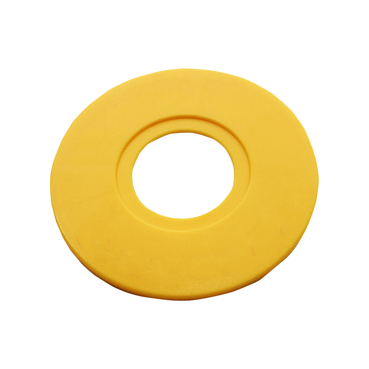 Identificador De Emergência Para Botão 22Mm Diâmetro 60Mm Amarelo P20idem - Metaltex