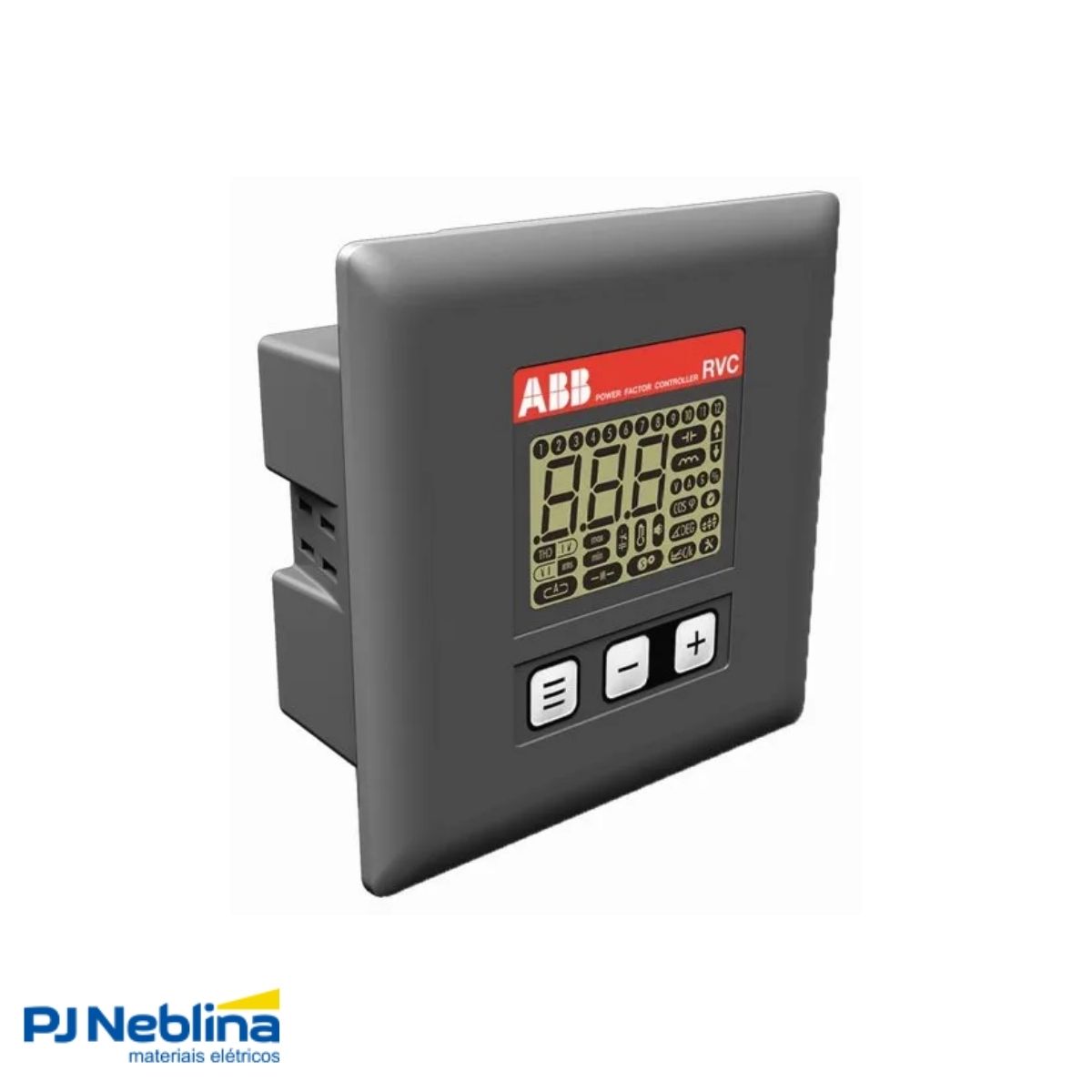 Controlador Fator Potencia Trifásico 12 Estágios 100-440V 50/60Hz Ip43 - Abb