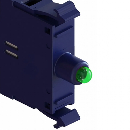 Bloco Contato Iluminado Led Para Botão Sinaleiro 24Vca/Cc Verde CSW-BIDLF-2E26 - WEG