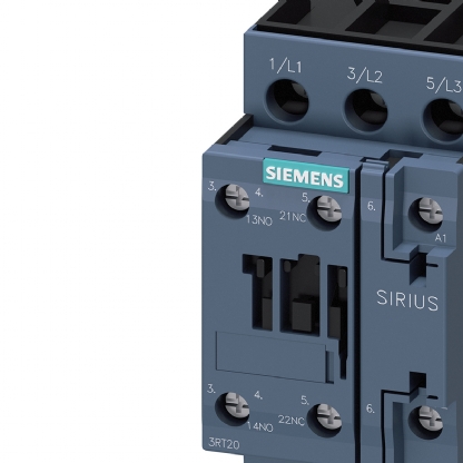 Contator Potência Tripolar 25A 24V 1Na+1Nf 50/60Hz 3RT20261AC20 - Siemens