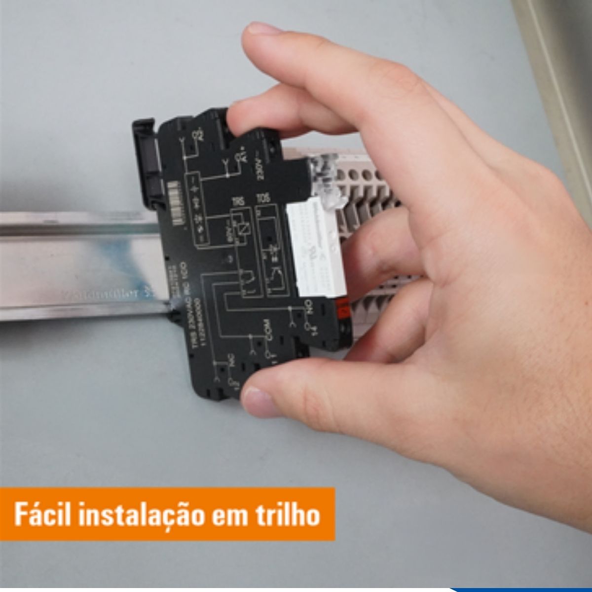 Rele Interface Eletromecanico 6a 230v 1rev (spdt) C/led Vd