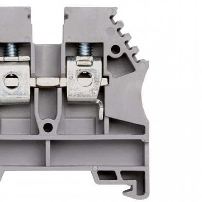 Conector Borne Passagem 2 Conexões 6,00mm 630V Cinza BTWP 6 - WEG