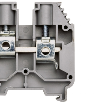 Conector Borne Passagem 2 Conexões 16mm 750V Cinza BTWP 16 - WEG