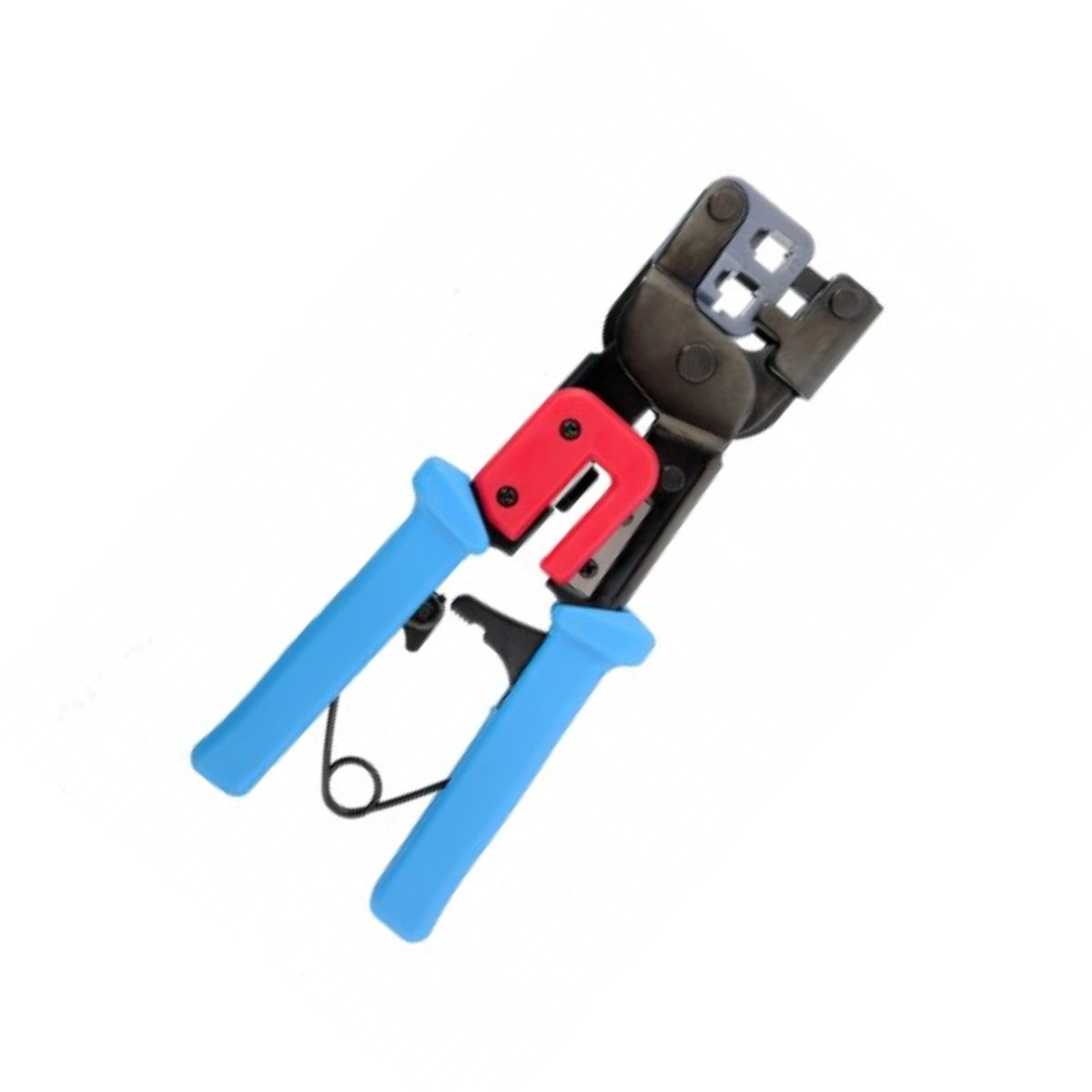 Alicate Crimpador Conector Modular Rj11 (6 Posições)/Rj45 (8 Posições) Azul/Vermelho - Alicates Severo