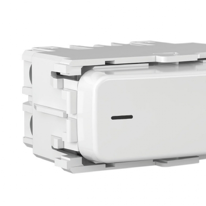 Módulo Interruptor Bipolar Simples 10A Composé Branco - WEG