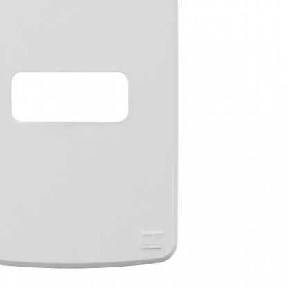 Placa Acabamento Horizontal 4X2 Composé Branco - WEG