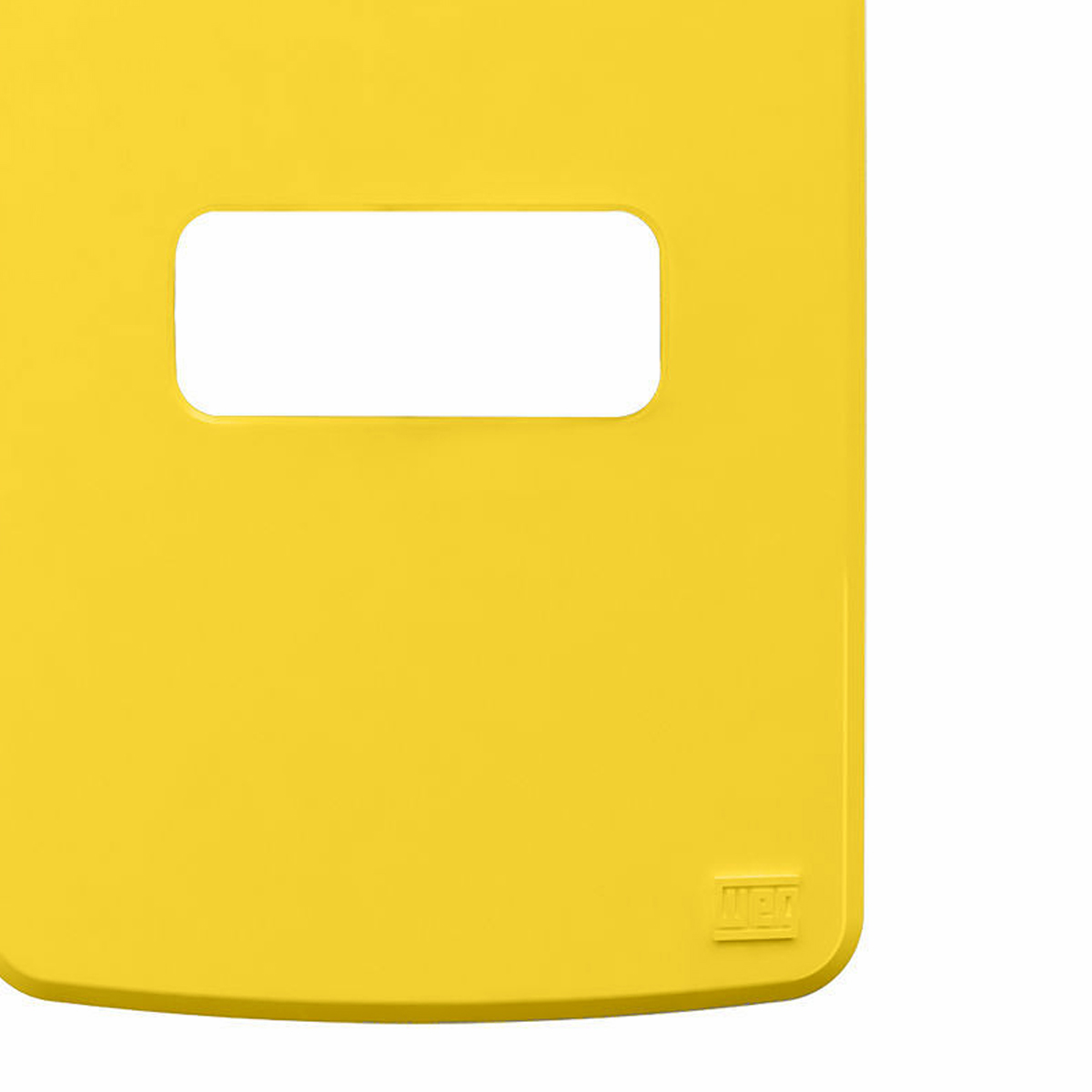 Placa Acabamento 4x2 1 Posto Horizontal Amarelo Composé Weg