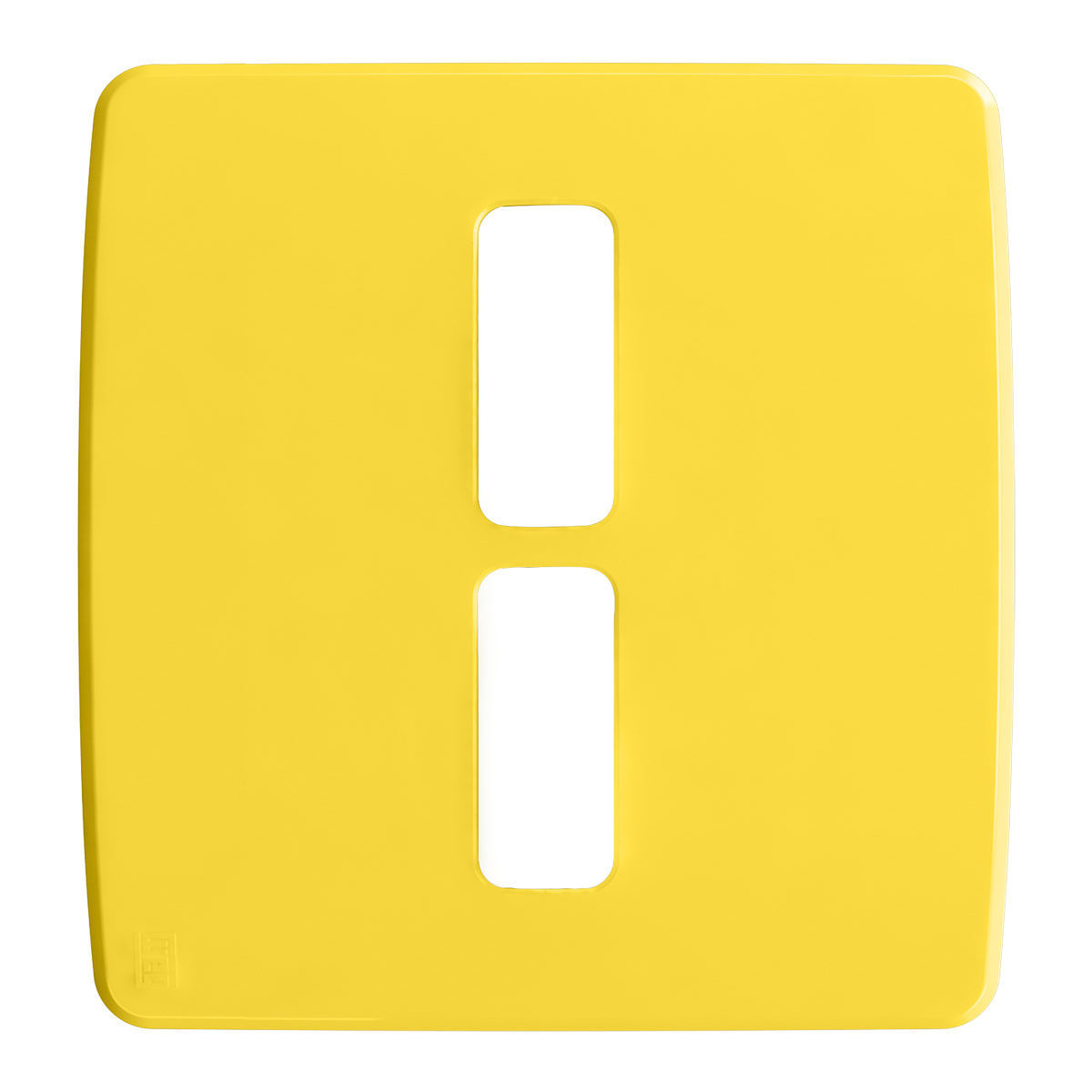 Placa Acabamento 4X4 2 Módulos 1+1 Postos Amarelo Composé 13207657 Weg