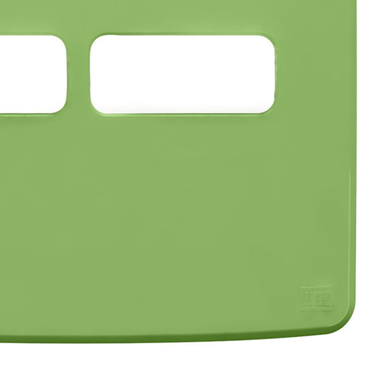 Placa Acabamento 4x4 2 Módulos 1+1 Postos Verde Composé 13207688 Weg