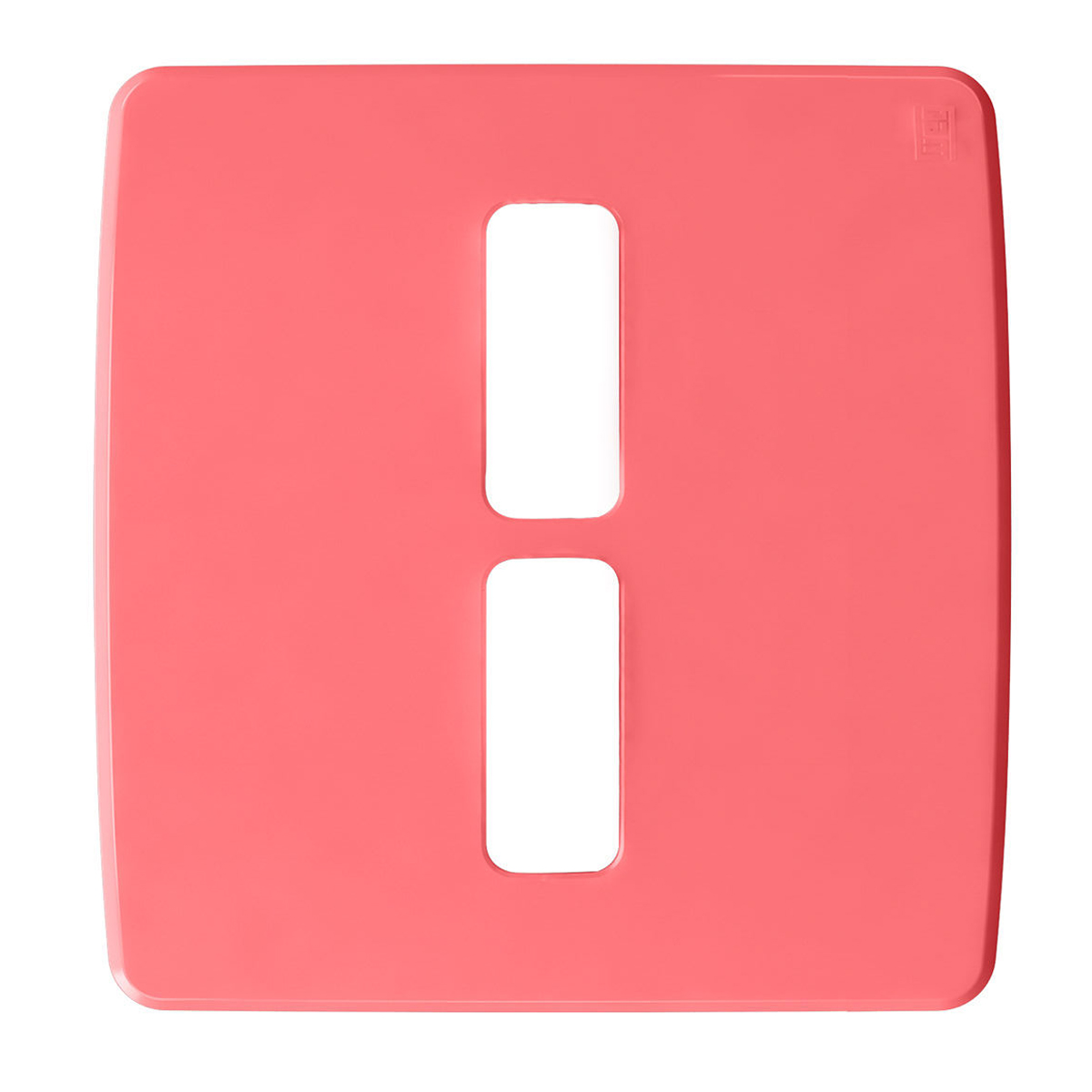 Placa Acabamento 4x4 2 Módulos 1+1 Postos Rosa Composé 13207690 Weg